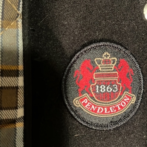 Wool Pendleton Pea Coat - Picture 4 of 4